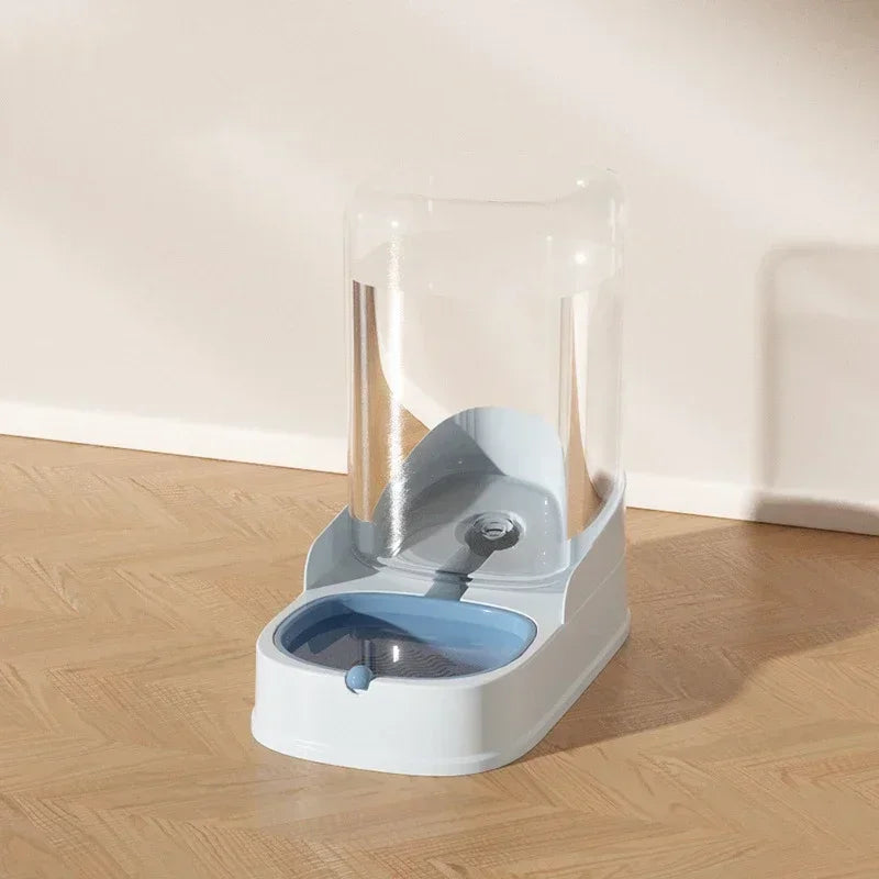 Dog Cat Water Fountain Large Capacity Pet Feeder Cat Food Bowl Gravity Food Feeder Gravity Water Fountain Cat Accessories
