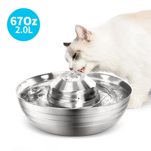2LCat Water Fountain Automatic Drinker For Cats Water Feeder Pet Cat Dog Ultra-Quiet Automatic Fountains and Filter Cats Drinker